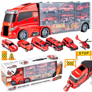 Ogromny Tir 40 Cm Laweta Resoraki Z Wyrzutnią Auto