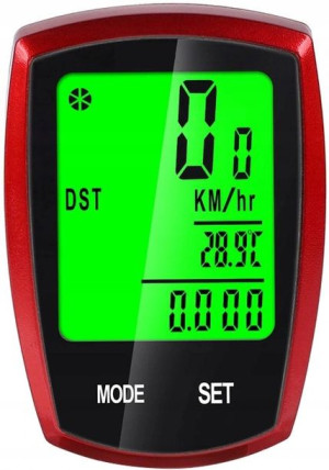 LICZNIK ROWEROWY Bezprzewodowy WYŚWIETLACZ LCD 22F