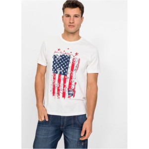 Koszulka Bawełniana T-shirt Z Nadrukiem 68-70 948508