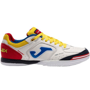 Buty piłkarskie joma top flex 2216 indoor biało-czerwone