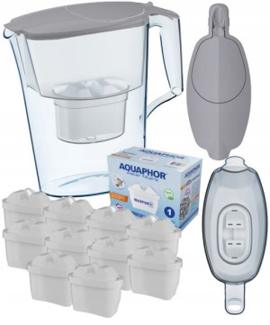 10x filtr wody Maxfor+ Dzbanek Aquaphor TIME 2,5 L
