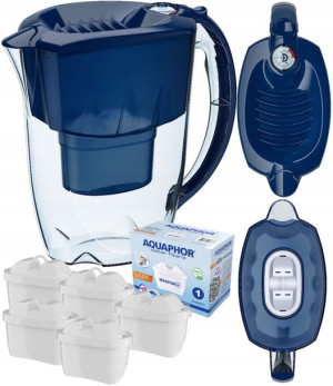 5x filtr do wody Maxfor+ Dzbanek AMETHYST 2,8 L