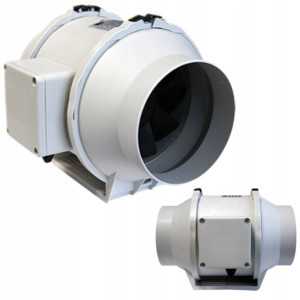 Wentylator kanałowy fi 125 cichy 284 m3 Vent4U