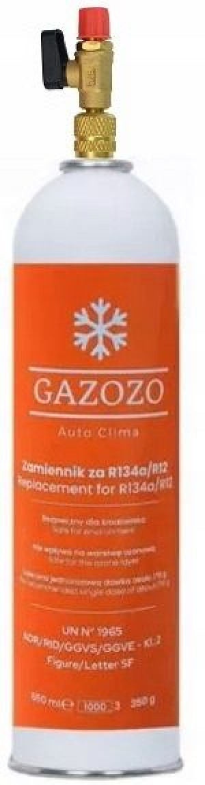 Czynnik chłodniczy Zamiennik R134a / R12 + zaworek