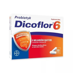 Dicoflor 6, kapsułki, 20 szt.
