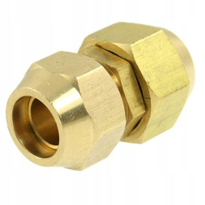 Złączka nypel mosiężny rur klimatyzacji 16mm 5/8''