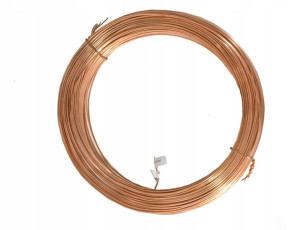 Rurka rura miedziana kapilarna 0,8 mm 1mb