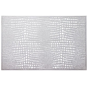 Mata Stołowa Glamour Srebrna 30 X 45 Cm Ambition