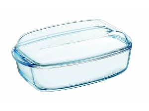 Naczynie Żaroodporne Z Pokrywą Pyrex 7l Excellent