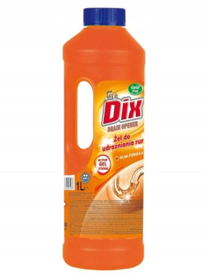 Żel do udrażniania rur Dix Gold Drop 1l