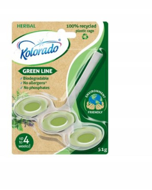 Kolorado Green Line Herbal kostka WC 51g