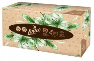 Chusteczki higieniczne Linteo 100 szt dwuwarstwowe