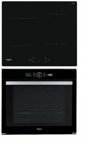 Zestaw do zabudowy Whirlpool Piekarnik +indukcja