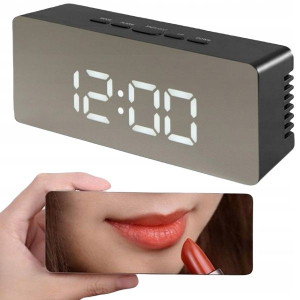 Led Zegar Cyfrowy Budzik Temperatura Duże Cyfry