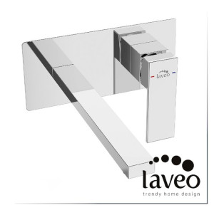 bateria umywalkowa podtynkowa LAVEO KVADRATO BLQ 022P