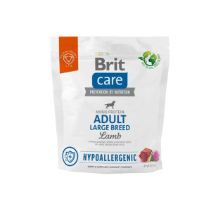BRIT CARE Dog Hypoallergenic Adult Large Breed Lamb 1kg