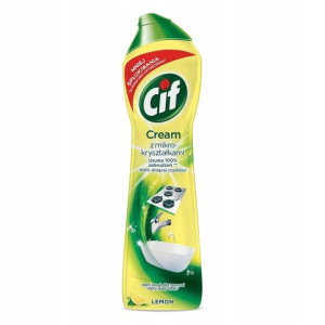 CIF Cream z mikrokryształkami 500ml CYTRYNA