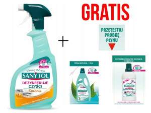 Płyn Sanytol 0,5l czyszczenie kuchenek i płyt