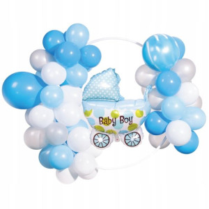 Zestaw balonów Baby Boy girlanda na BABY SHOWER