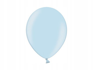 Zestaw Balony Metallic Light Blue 10 szt. 27 cm