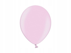 Zestaw Balony Metallic Pink 10 szt. 27 cm Strong