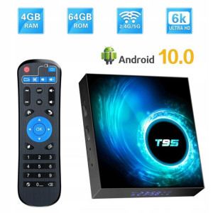 SMART TV BOX T95 2/16GB Android 10 KODI Netflix 6K