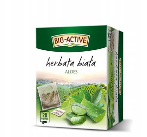 Herbata Biała BIG ACTIVE Z ALOESEM 20TB 30g