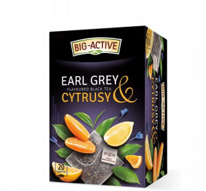 Herbata Czarna BIG ACTIVE EARL GREY CYTRUSY 20TB