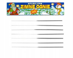Zimne ognie 16,5cm 7 szt.