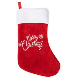 SKARPETA świąteczna NA PREZENTY MERRY CHRISTMAS
