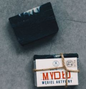 Bydgoska Wytwórnia Mydła, Mydło WĘGIEL AKTYWNY, 85g