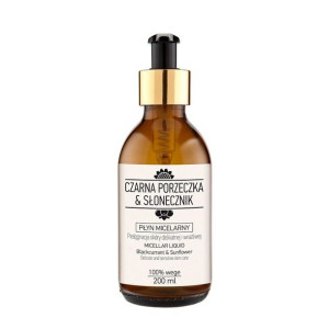 Czarna Porzeczka & Słonecznik, Płyn micelarny, 200ml