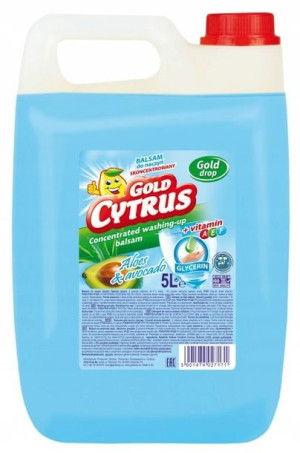 GOLD CYTRUS Płyn do mycia naczyń Kwiatowy 5 L