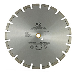 Tarcza Diamentowa 350 X25,4 /20 Mm A2 Asfalt Beton