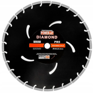 Tarcza do betonu 400x32 diamentowa segmentowa