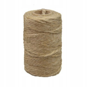 Sznurek Jutowy Ozdobny Naturalny 50gm/21m/2mm