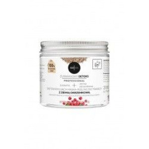 Go SPA, Detoksująca maka-peeling do twarzy z ziemią okrzemkową, 200ml