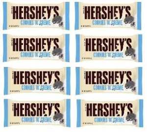 8x43g HERSHEY'S Cookies'N'Creme czekolada UK