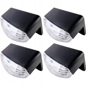 Lampki Solarne Led Taras Balkon 4 Szt Zestaw Lamp