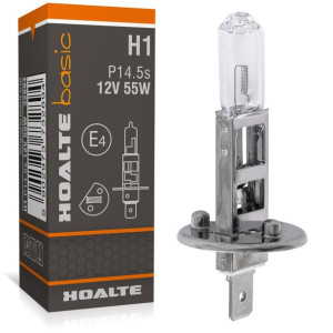Żarówka H1 Samochodowa 12v 55w Clear P14.5s Hoalte Basic 1 Szt.