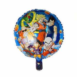 Balon foliowy DRAGON BALL MIX NIEBIESKI