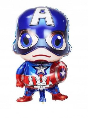 Balon foliowy KAPITAN AMERYKA DUŻY na urodziny