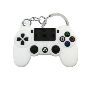 Brelok pad Play Station PS dla graczy biały
