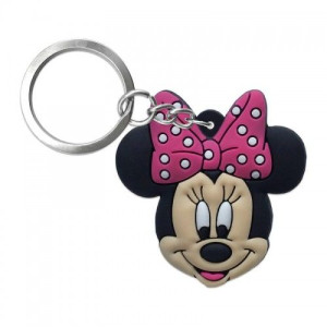 Brelok gumowy MYSZKA MIKI MICKEY - GŁOWA MINNIE