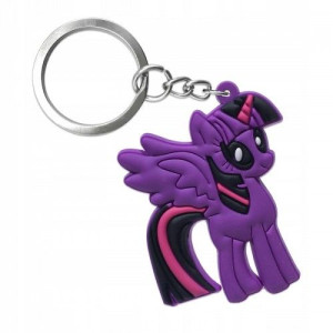 Brelok gumowy KUCYKI PONY - TWILIGHT