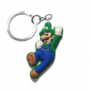 Brelok gumowy SUPER MARIO BROS - LUIGI