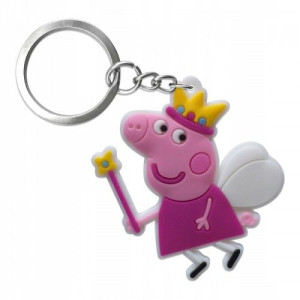Brelok gumowy prezent ŚWINKA PEPPA PEPA WRÓŻKA