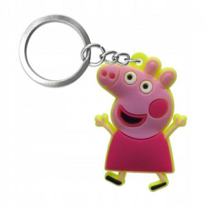 Brelok gumowy prezent ŚWINKA PEPPA PEPA UŚMIECH