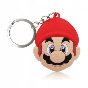 Brelok gumowy SUPER MARIO BROS - GŁOWA MARIO