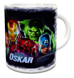 Kubek z imieniem MARVEL Avengers